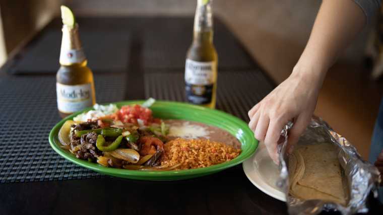 A dish from our Amigos Mexican cocina